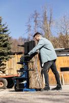 malku skaldykles - Malkų skaldyklė Scheppach COMPACT15, 15T, 400V - 9 nuotrauka