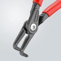 lenktos reples - Replės žiedams Knipex 48 21 J31, 40 - 100 mm, 210 mm - 4 nuotrauka