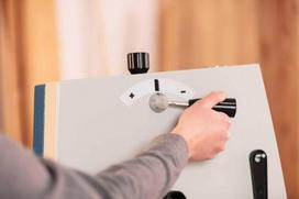 juostines pjovima - Scheppach Basa3V + stovas 230V - 3 nuotrauka