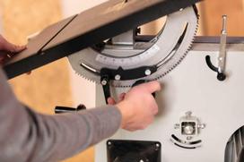 juostines pjovima - Scheppach Basa3V + stovas 230V - 4 nuotrauka