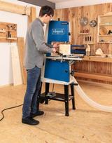 juostines pjovima - Scheppach Basa3V + stovas 230V - 5 nuotrauka