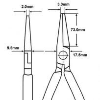 mechaniko - Mechanikų replės KNIPEX 3871 - 5 nuotrauka