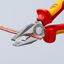 reples knipex elektrikui - Replės kombinuotosios Knipex 03 06 180, 180 mm - 2 nuotrauka