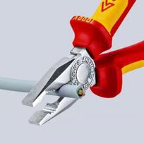 reples knipex elektrikui - Replės kombinuotosios Knipex 03 06 180, 180 mm - 8 nuotrauka