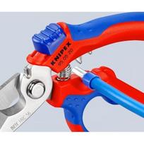 kabeliu zirkles - KNIPEX Kabelio žirklės 9505 160 mm - 8 nuotrauka