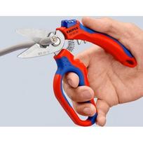 kabeliu zirkles - KNIPEX Kabelio žirklės 9505 160 mm - 10 nuotrauka