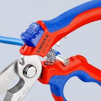 kabeliu zirkles - KNIPEX Kabelio žirklės 9505 160 mm - 13 nuotrauka