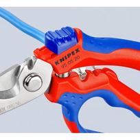 kabeliu zirkles - KNIPEX Kabelio žirklės 9505 160 mm - 14 nuotrauka