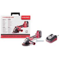 ion - Akumuliatorinis kampinis šlifuoklis Worcraft 20V LI-ION 125mm - 2 nuotrauka