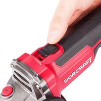 ion - Akumuliatorinis kampinis šlifuoklis Worcraft 20V LI-ION 125mm - 8 nuotrauka