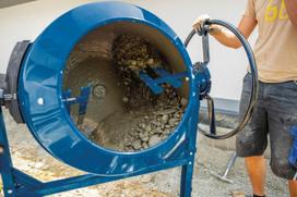 betono maisykle - MIX180L, Scheppach - 2 nuotrauka