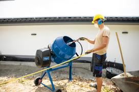 betono maisykle - MIX180L, Scheppach - 3 nuotrauka
