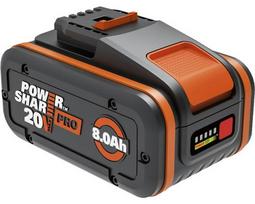 li ionu - Worx WA3648, 20V, 8.0Ah, Li-ion - 2 nuotrauka