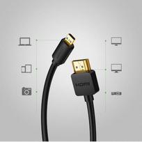 hdmi to micro laidas - Ugreen HDMI to micro HDMI 4K 60Hz 30AWG 1.5m Black - 7 nuotrauka