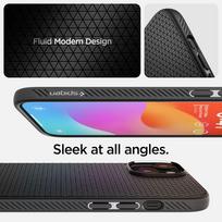 iphone air spigen - Spigen "Liquid Air iPhone 15 Plus" Matte Black - 6 nuotrauka