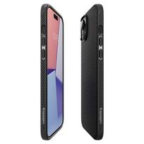 iphone air spigen - Spigen "Liquid Air iPhone 15 Plus" Matte Black - 8 nuotrauka
