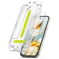google pixel 9a stiklas - Ringke "Easy Slide" 2vnt. Grūdinto Stiklo Apsauginis Stiklas Google Pixel 9A - Skaidrus (Transparent) - 5 nuotrauka