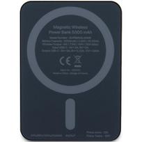 magsafe power bank - Guess GUPBM5ALGSGK, 5000mAh, 15W, juodas - 4 nuotrauka