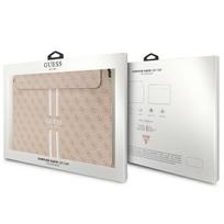 guess kompiuterio deklas - Guess PU 4G Printed Stripes Computer Sleeve 13/ 14" Pink - 2 nuotrauka
