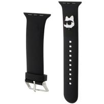 karl lagerfeld 42 - Karl Lagerfeld 3D Rubber Choupette Head Strap for Apple Watch 42/44/45/49mm Juodas (Black) - 3 nuotrauka