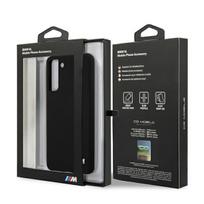 galaxy s21 plus deklas - BMW Silicone M Collection dėklas, skirtas Samsung Galaxy S21 Plus - Juodas (Black) - 2 nuotrauka