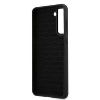 galaxy s21 plus deklas - BMW Silicone M Collection dėklas, skirtas Samsung Galaxy S21 Plus - Juodas (Black) - 3 nuotrauka