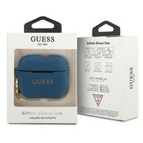 airpods senukai - Guess Silicone Charm Cover for Airpods Pro Blue - 2 nuotrauka