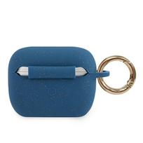 airpods senukai - Guess Silicone Charm Cover for Airpods Pro Blue - 3 nuotrauka