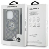 karl lagerfeld iphone 16 pro - Karl Lagerfeld "IML Crossbody Monogram Karl and Choupette Head iPhone 16 Pro" Black - 3 nuotrauka
