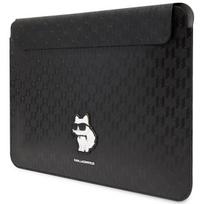 nesiojamo kompiuterio 14 deklas - Karl Lagerfeld Saffiano Monogram Choupette 14" Black - 4 nuotrauka