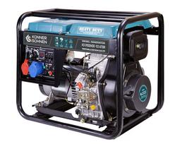 dyzelinis generatorius - Könner & Söhnen KS 9100HDE-1/3 ATSR, 7500W - 6 nuotrauka