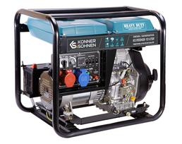 dyzelinis generatorius - Könner & Söhnen KS 9100HDE-1/3 ATSR, 7500W - 7 nuotrauka