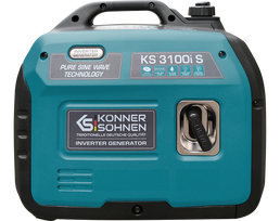 inverterinis generatorius - KÖNNER & SÖHNEN KS 3100i S, 3100W - 8 nuotrauka