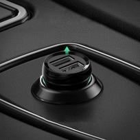 usb 2.4 a - Automobilinis įkroviklis Ugreen 2 non-slip tabs, 2 x USB, juoda - 5 nuotrauka