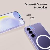 samsung s25 clear case - Tech-Protect "Flexair Hybrid Magsafe Case Galaxy S25" Clear - 4 nuotrauka