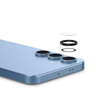 samsung galaxy s25 black - Spigen Optik Pro HD Glas.TR "EZ FIT" Camera Protector 2pcs for Samsung Galaxy S25  black - 2 nuotrauka