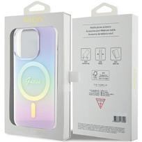 iphone 6 - Guess "IML Iridescent MagSafe iPhone 15 Pro Max" Purple - 2 nuotrauka