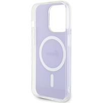 iphone 6 - Guess "IML Iridescent MagSafe iPhone 15 Pro Max" Purple - 3 nuotrauka