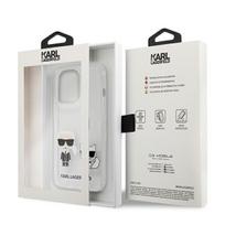 telefono deklas karl lagerfeld - Karl Lagerfeld "KLHCP13XCKTR PC/ TPU Ikonik Karl and Choupette Case iPhone 13 Pro Max" - 2 nuotrauka