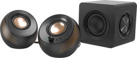 creative koloneles - Creative Pebble X Plus 2.1 Juodas (Black) - 2 nuotrauka