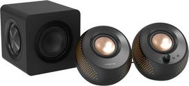 creative koloneles - Creative Pebble X Plus 2.1 Juodas (Black) - 4 nuotrauka