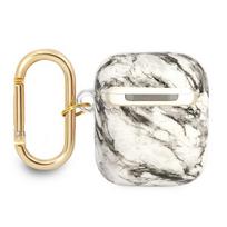 airpods deklas guess - Guess GUA2HCHMAG Case for AirPods 1 / 2 Grey Marble - 3 nuotrauka