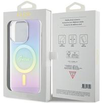 deklas iphone 15 pro guess - Guess "IML Iridescent MagSafe iPhone 15 Pro" Purple - 2 nuotrauka