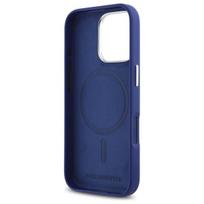 apple iphone 3 telefonas - Karl Lagerfeld "FW Metal Plate MagSafe iPhone 16 Pro" Blue - 3 nuotrauka