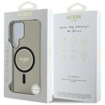 samsung galaxy s25 black - Guess "Glitter Circle Classic Logo MagSafe Case Galaxy S25 Ultra" Black - 2 nuotrauka