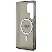 samsung galaxy s25 black - Guess "Glitter Circle Classic Logo MagSafe Case Galaxy S25 Ultra" Black - 3 nuotrauka
