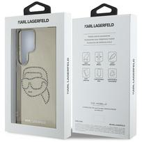 samsung galaxy s25 black - Karl Lagerfeld "Rhinestones Karl Head Logo Galaxy S25 Ultra" Black - 2 nuotrauka