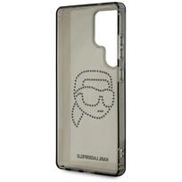samsung galaxy s25 black - Karl Lagerfeld "Rhinestones Karl Head Logo Galaxy S25 Ultra" Black - 3 nuotrauka
