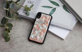 iphone xr deklai - iKins SmartPhone case iPhone XR diamond juodas - 3 nuotrauka