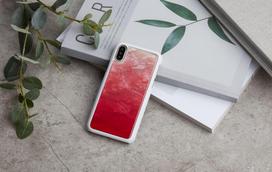 iphone xs deklas - iKins SmartPhone case iPhone XS/S pink lake baltas - 2 nuotrauka